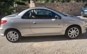 Peugeot 206 cc La-Roque-sur-Cèze