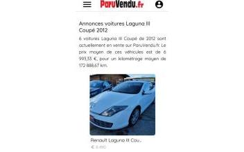 Renault laguna iii Thionville