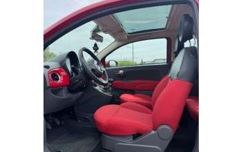 Fiat 500 Bordeaux