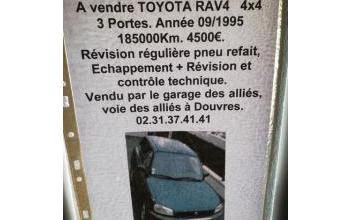 Toyota rav 4 Douvres-la-Délivrande